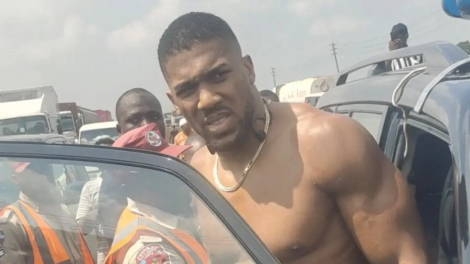 Anthony Joshua’nın kazasında şoför suçlu bulundu