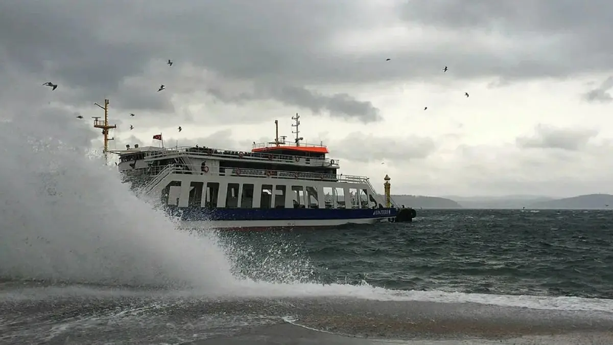 Marmara’da fırtına alarmı! İDO ve BUDO’nun bazı seferleri iptal edildi