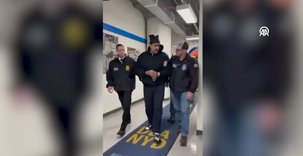Maduro, New York’taki Metropolitan Gözaltı Merkezi’ne getirildi