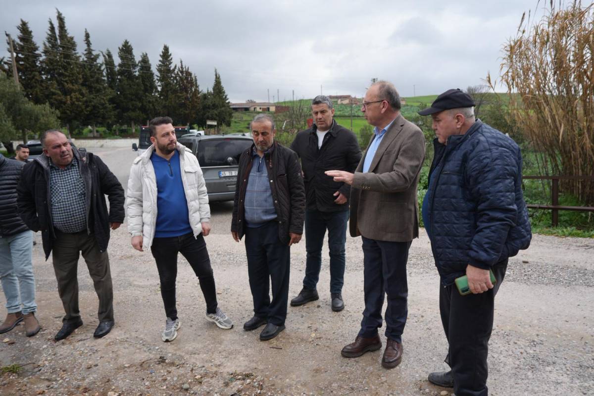 Başkan Çetin Akın’dan Sinirli Mahallesi’nde Hizmet Mesaisi