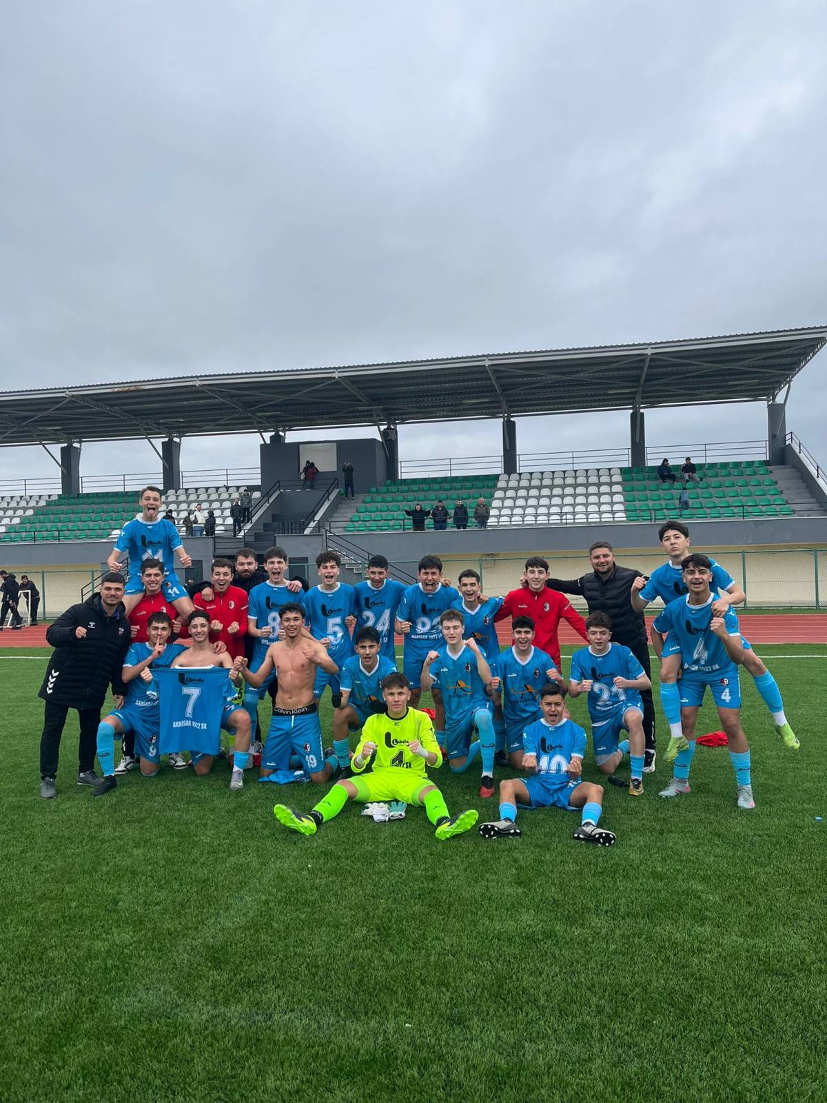 Akhisar 1922 U16 Takımı 5’te 5 Yaparak Namağlup Manisa Şampiyonu