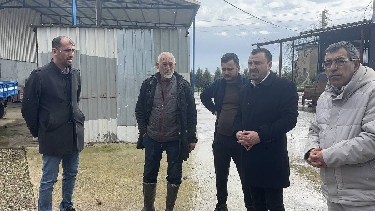 Başevirgen Selden Etkilenen Manisalı Üreticileri Ziyaret Etti