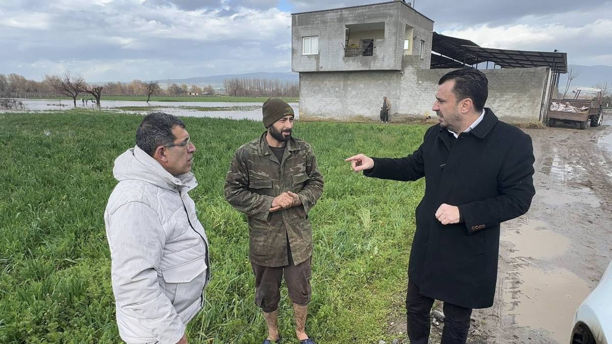 Başevirgen Selden Etkilenen Manisalı Üreticileri Ziyaret Etti