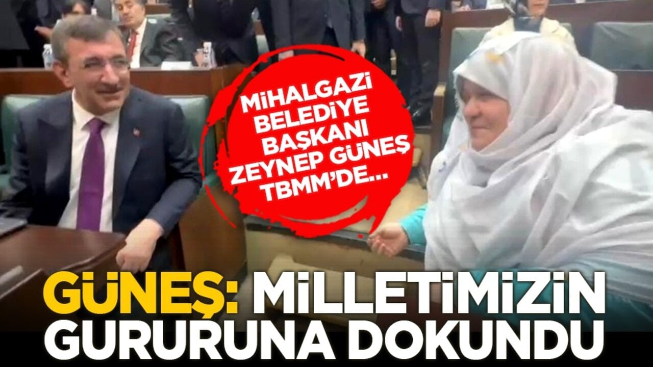 Mihalgazi Belediye Başkanı Zeynep Güneş TBMM’de… Güneş: Milletimizin gururuna dokundu