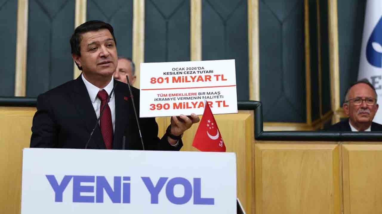 Saadet Partisi Genel Başkanı Arıkan’ın grup konuşması: Emekliye her bayram bir maaş ikramiye verilmeli