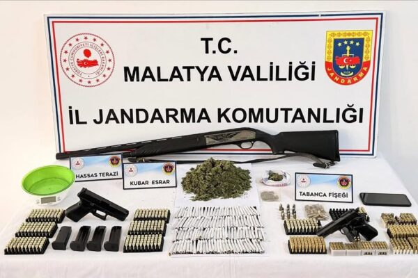 Zehir tacirlerine darbe: Malatya’da operasyon
