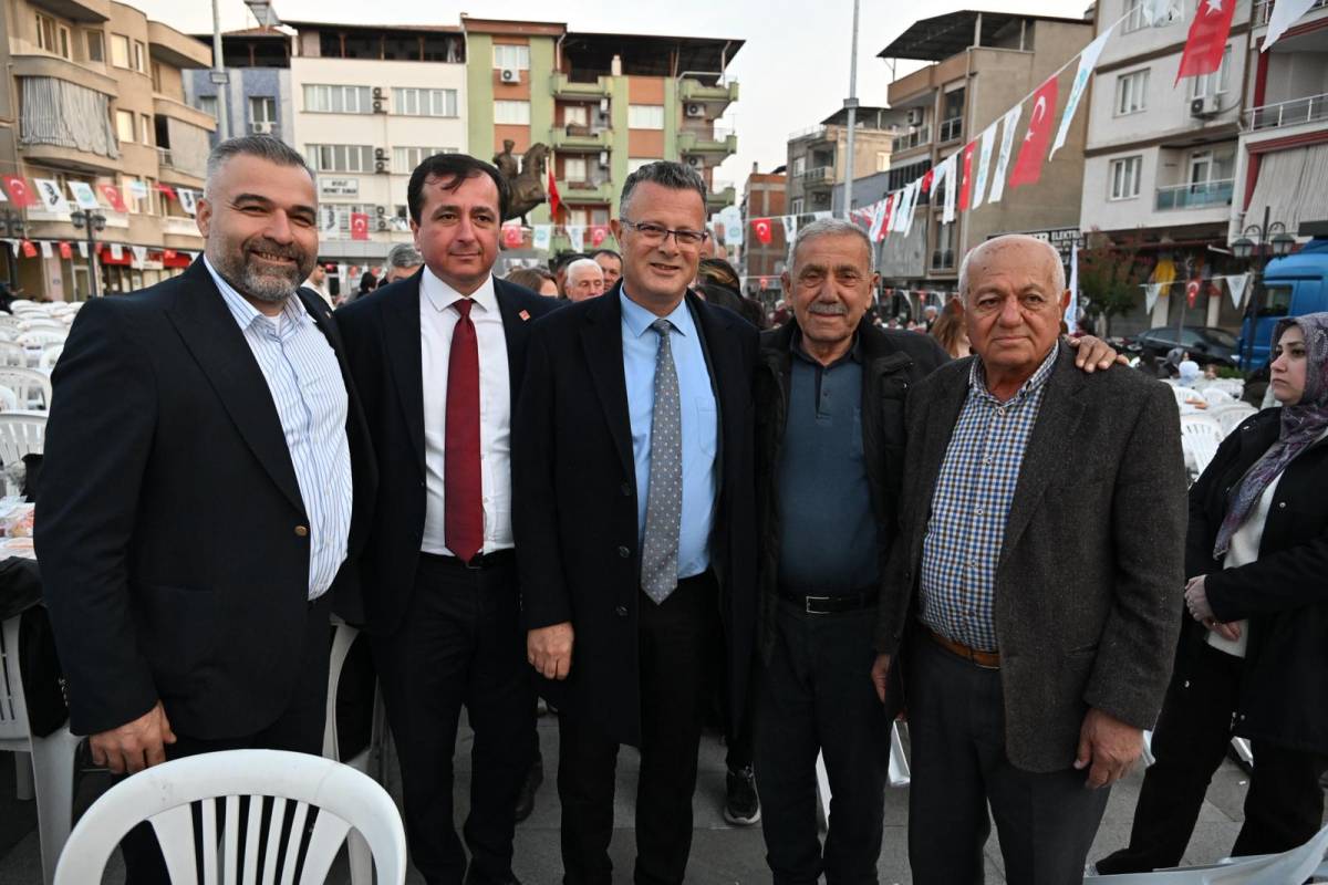 Sarıgöl’de Ramazan Sofrasında Birlik ve Beraberlik Buluşması