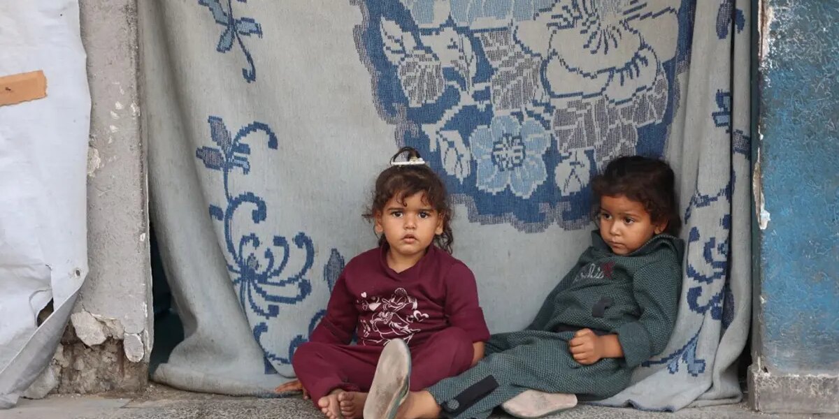 Gazze kamplarında haşere istilası. Çocukları fareler ısırıyor