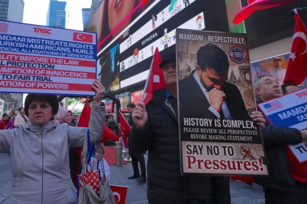 Türk-Amerikan toplumundan Mamdani’ye tepki yürüyüşü