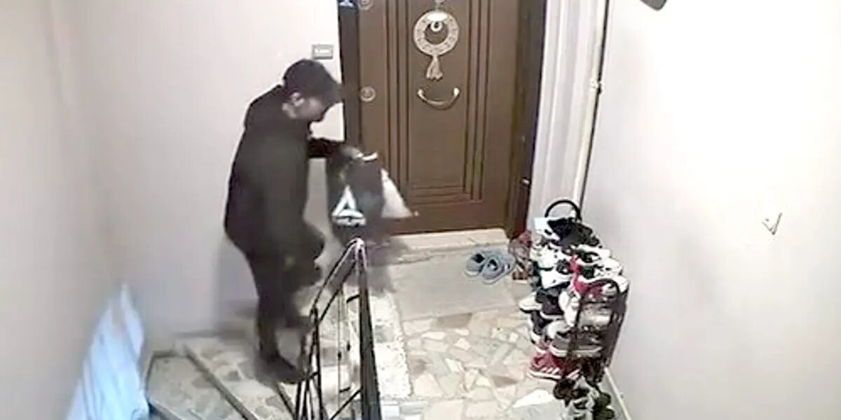 Kat kat dolaşıp topladı: Apartmandan 6 çift ayakkabı çaldı