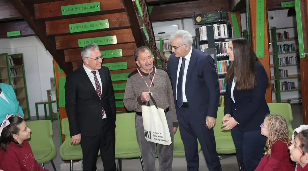 Çubuk’ta Kitap Dostları Ödüllendirildi: “Kitap İyileştirir”