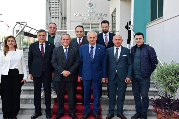 Kepez belediyesinde KKTC heyeti ağırlandı