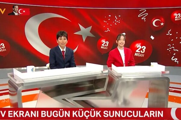 Küçük sunucular haber başında: NTV’de bayram coşkusu