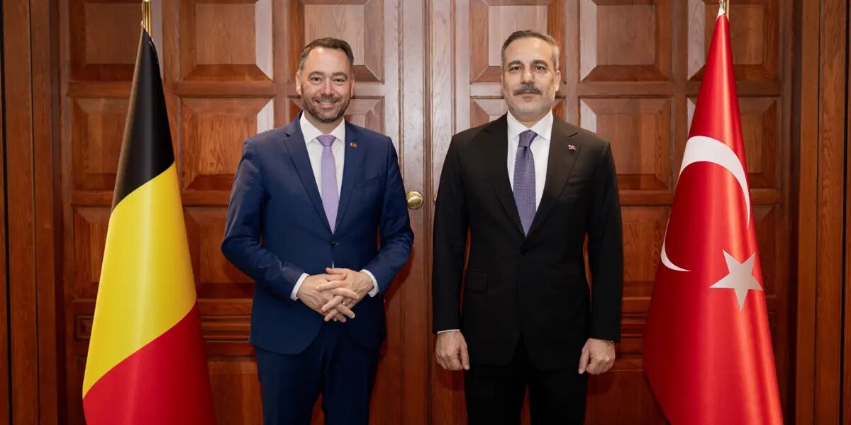 Dışişleri Bakanı Fidan, Belçikalı mevkidaşıyla görüştü