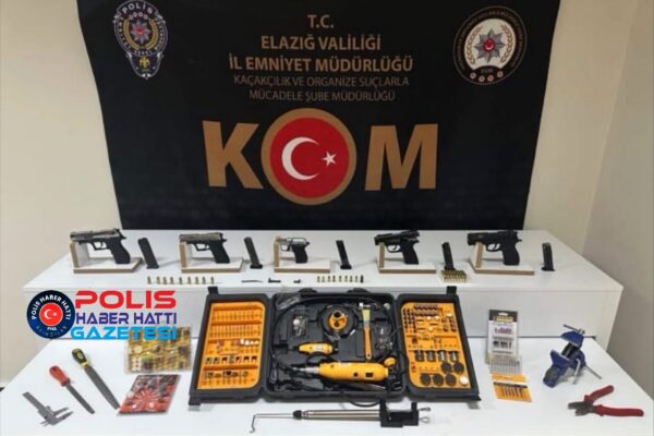 Elazığ’da ruhsatsız silah operasyonu: 1 kişi tutuklandı