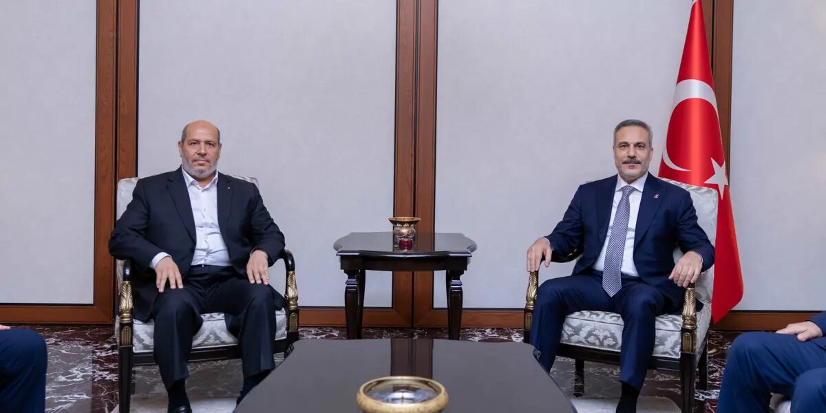 Dışişleri Bakanı Fidan, Hamas heyetiyle görüştü