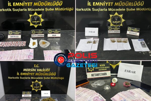 Mersin’de Torbacılara Büyük Darbe: 7 Şüpheli Tutuklandı
