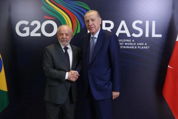 Cumhurbaşkanı Erdoğan Brezilya Devlet Başkanı ile görüştü