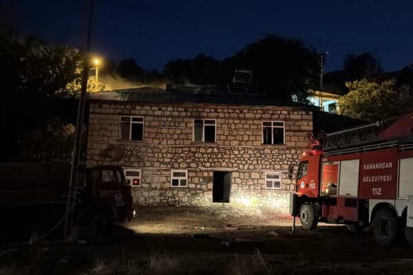 Elazığ’da ev yangınından cinayet çıktı