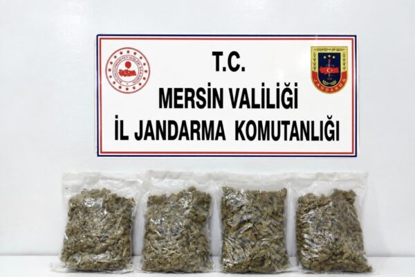 Mersin’de Jandarmadan Uyuşturucu Operasyonu
