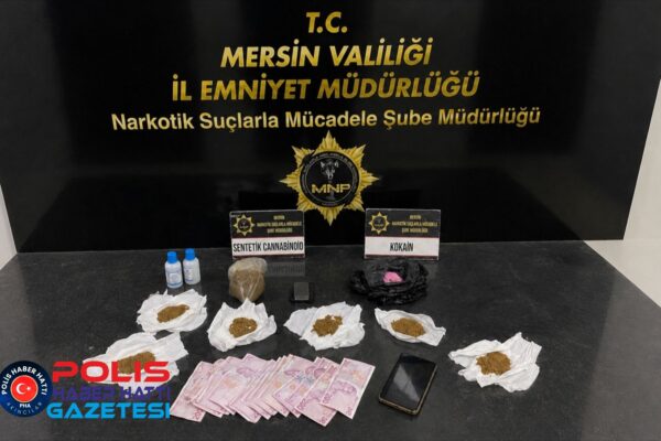 Mersin’de Uyuşturucu Operasyonu: 2 Şüpheli Tutuklandı