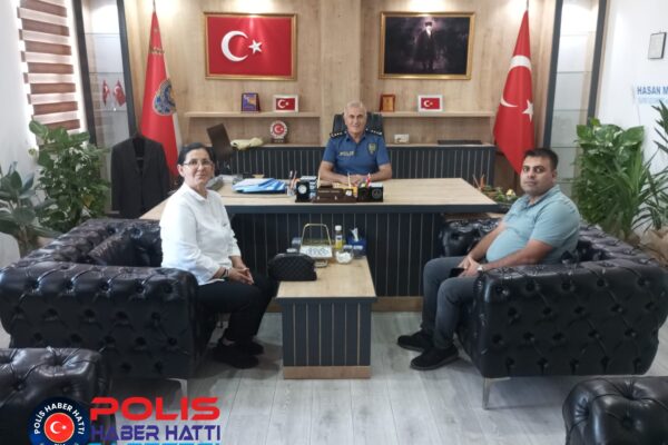 POLİS HABER HATTI-AKINCILAR’DAN SİLİFKE İLÇE EMNİYET MÜDÜRÜ TUNCER TOPAL’A ANLAMLI ZİYARET