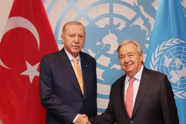 Cumhurbaşkanı Erdoğan, BM Genel Sekreteri Guterres ile görüştü