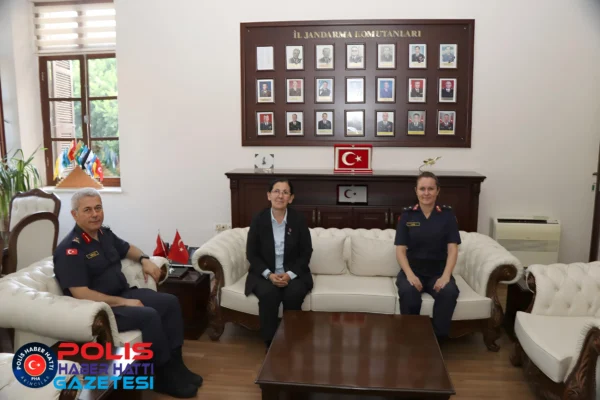 POLİS HABER HATTI-AKINCILAR MEDYA’DAN MERSİN İL JANDARMA KOMUTANLIĞI’NA ZİYARET