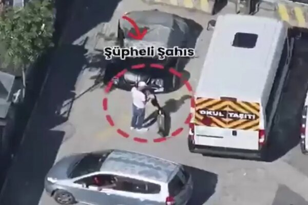 Sancaktepe’de film gibi kovalama: Skuterle kaçan şüpheli dronla yakalandı!