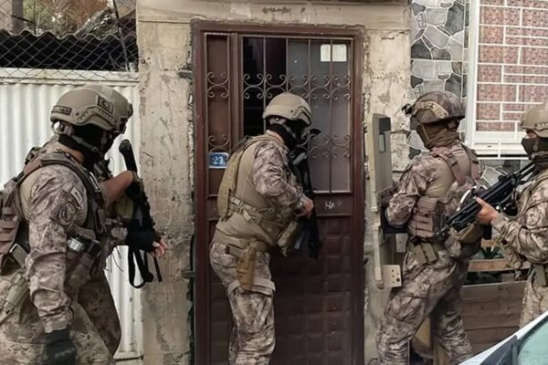 DAEŞ operasyonunda 2 milyon 135 bin lira değerinde para ve altına el konuldu