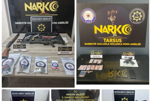Mersin’de Uyuşturucu Operasyonunda 77 Şüpheli Yakalandı