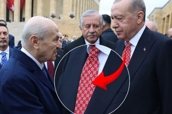 Cumhurbaşkanı Erdoğan’ın kravatında dikkat çeken KAAN ayrıntısı