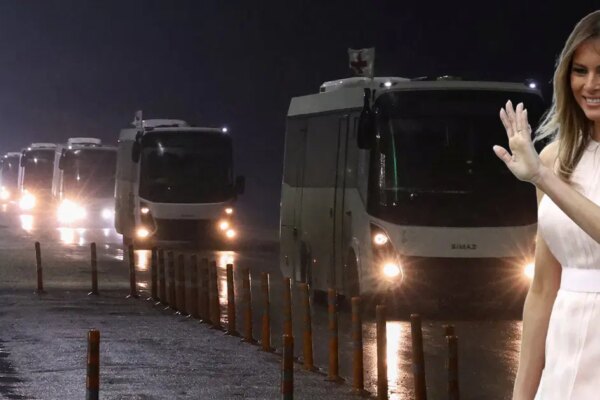 First Lady devreye girmişti. Oleşki’de sivil tahliye operasyonu